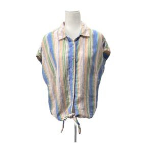 Talbots Linen Top Size X