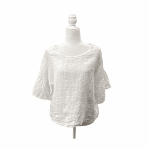 White Linen Top for women