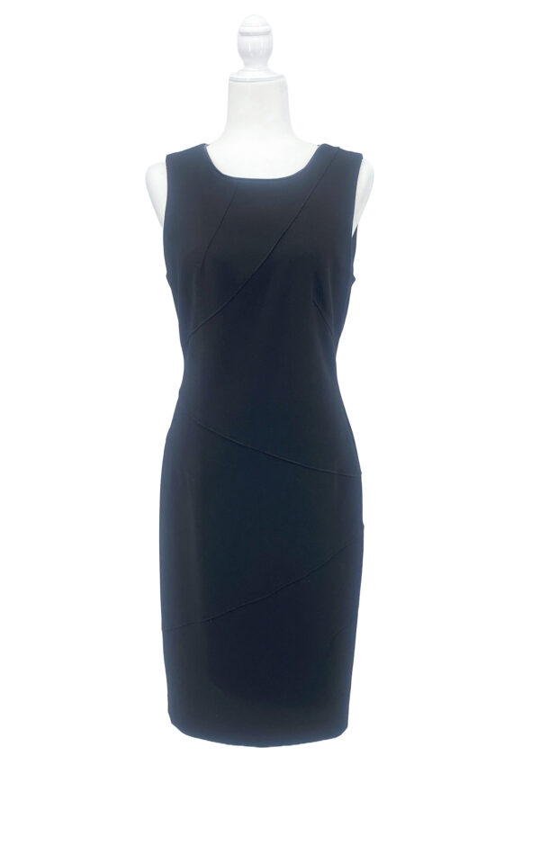 Black Sheath Dress Sleeveless White House Black Market