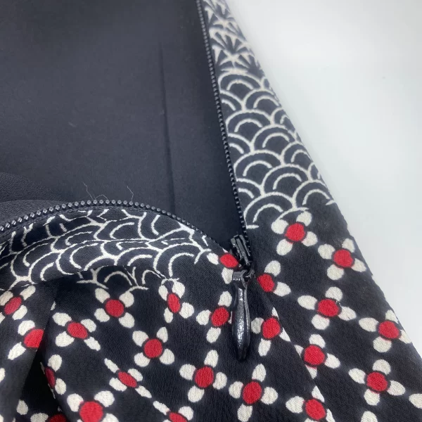 Pleated Skirt Side Zipper