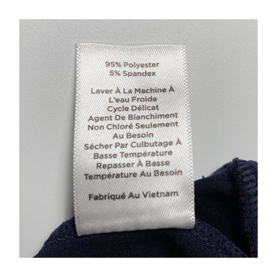 Talbots Cool Slub Active Tee Blue Petite P UPF 50+ - Image 12