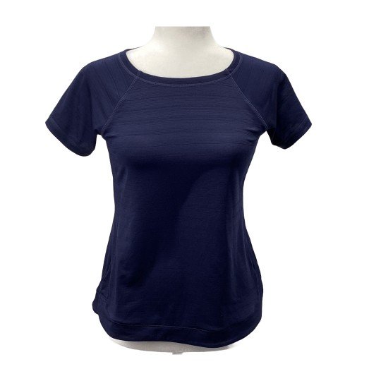 Blue Talbots UPF Slub Active Tee