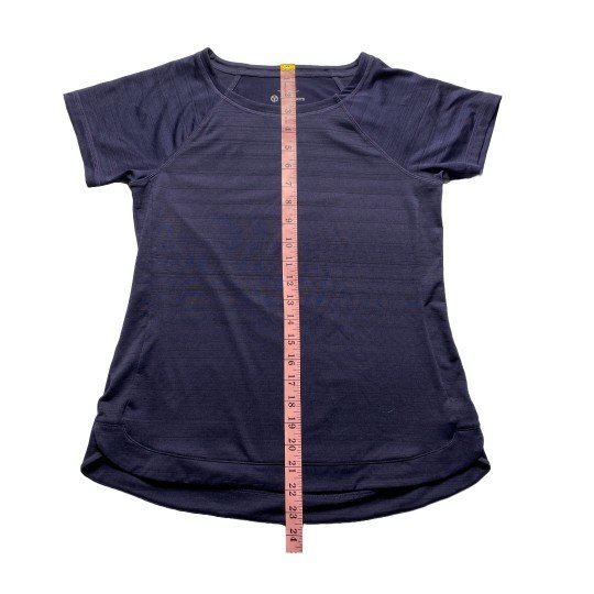 Talbots Cool Slub Active Tee Blue Petite P UPF 50+ - Image 9