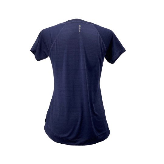 Talbots Cool Slub Active Tee Blue Petite P UPF 50+ - Image 3