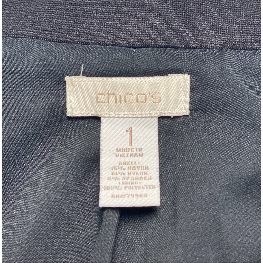 a black chico's blazer