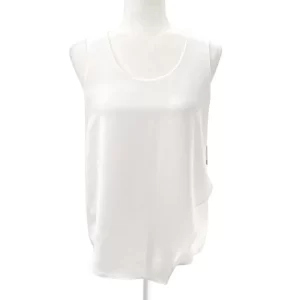 White Sleeveless Top