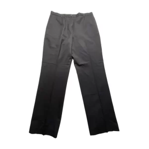 Pendleton Black Wool Pants Size 14 wool lined dress pants in size 14, displayed flat against a white background, showcasing the straight-leg cut and tailored design.